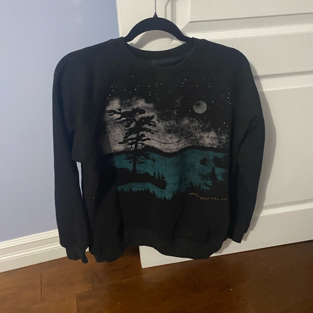 Canoe and Lake Sweater